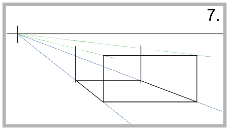 how to draw one-point perspective